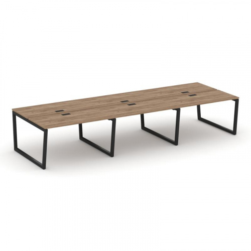 Style Project Рабочая станция 2-х сторон. SN-5T2.DRS-063 Акация Лорка/Металл Антрацит/Заглушка Пласт фото 7