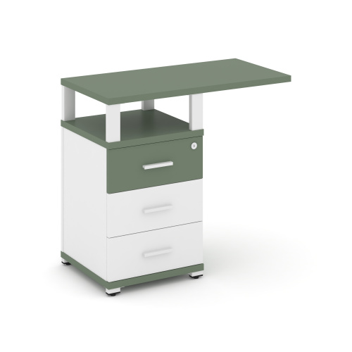 Тумба приставная с 3 ящиками Concept CN.TUS-002 W фото 5