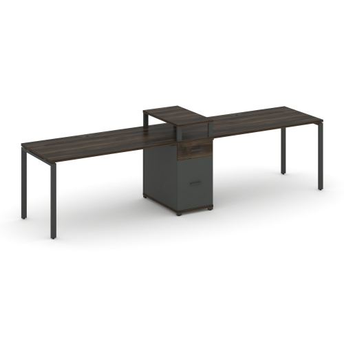 Бенч-система на 2 места с 1 опорной тумбой Concept CN.ORS-422 фото 3