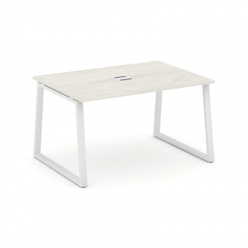 Style Project Стол переговорный SN-6T1.SPRG-001 Акация Лорка/Металл Антрацит/Заглушка Металл Антраци фото 14