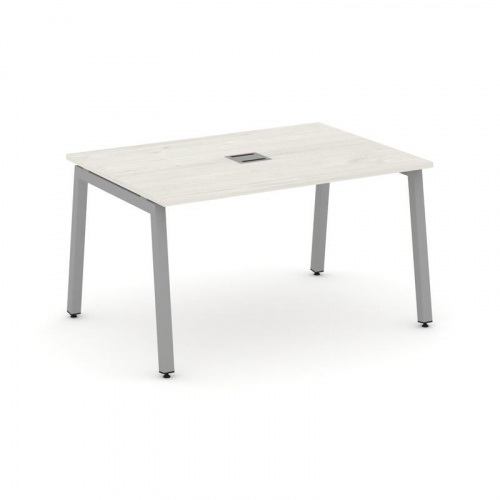 Style Project Стол переговорный SN-5A.SPRG-001 Акация Лорка/Металл Белый 980*980*750 фото 2 Style Project Стол переговорный SN-5A.SPRG-001 Акация Лорка/Металл Белый 980*980*750 фото 2