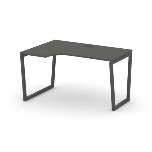 Style Project Стол рабочий эргоном. SN-4T2.SPA-012(L) Акация Лорка/Металл Антрацит/Заглушка Пластик фото 27