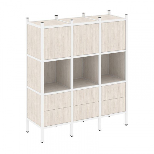 Стеллаж офисный прямой Loft VR.L-08 фото 4 Стеллаж офисный прямой Loft VR.L-08 фото 4