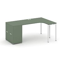 Стол эргономичный с опорным распашным шкафом Concept CN.SA-209(R)