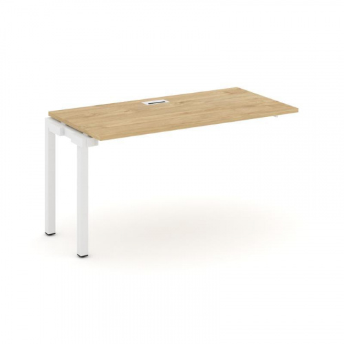 Style Project Проходной наб. элем. SN-5P.ONRS-014 Дуб Табак/Металл Белый 1580*700*750 фото 14