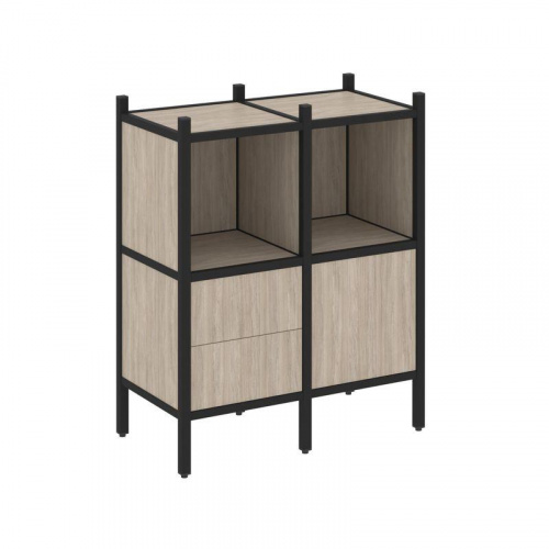 Стеллаж офисный прямой Loft VR.L-02 фото 3 Стеллаж офисный прямой Loft VR.L-02 фото 3