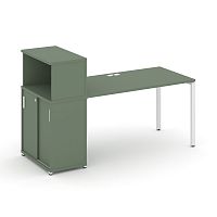 Стол офисный с опорным шкафом-купе Concept CN.SP-238