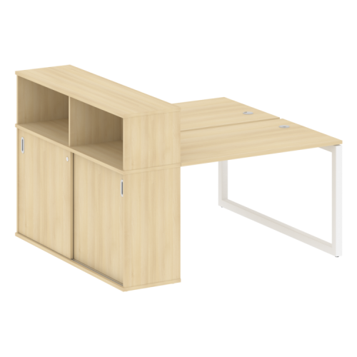 Бенч-система с шкафом-купе на О-обр. м/к Metal System Quattro 50БО.РС-СШК-2.2 фото 15