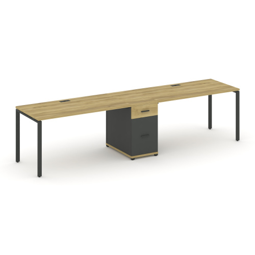 Бенч-система на 2 места с 1 опорной тумбой Concept CN.ORS-405 фото 4