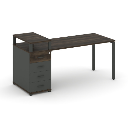 Стол офисный с опорной тумбой Concept CN.SP-411 фото 3