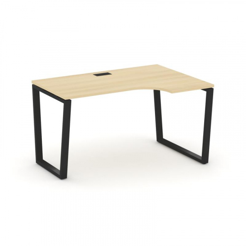 Style Project Стол рабочий эргоном. SN-6T2.SPA-011(R) Акация Лорка/Металл Антрацит/Заглушка Пластик фото 5 Style Project Стол рабочий эргоном. SN-6T2.SPA-011(R) Акация Лорка/Металл Антрацит/Заглушка Пластик фото 5