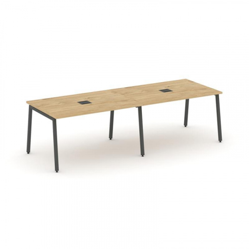 Style Project Стол переговорный SN-4A.SPRG-011 Дуб Табак/Металл Белый 1960*980*750 фото 25 Style Project Стол переговорный SN-4A.SPRG-011 Дуб Табак/Металл Белый 1960*980*750 фото 25