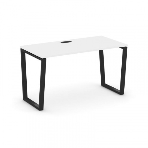 Style Project Стол письменный SN-6T2.SP-022 Акация Лорка/Металл Антрацит/Заглушка Пластик Черный 118 фото 5