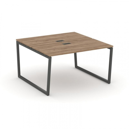 Style Project Рабочая станция 2-х сторон. SN-4T2.DRS-022 Акация Лорка/Металл Антрацит/Заглушка Пласт фото 23