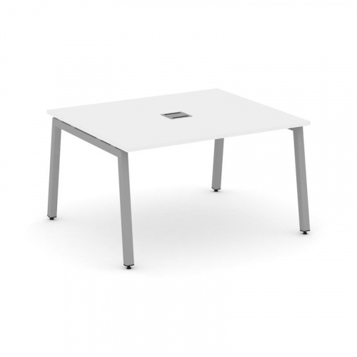 Style Project Стол переговорный SN-5A.SPRG-032 Акация Лорка/Металл Белый 1180*1180*750 фото 2 Style Project Стол переговорный SN-5A.SPRG-032 Акация Лорка/Металл Белый 1180*1180*750 фото 2