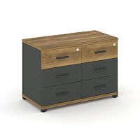 Тумба приставная с 6 ящиками Concept CN.TSP-007 A