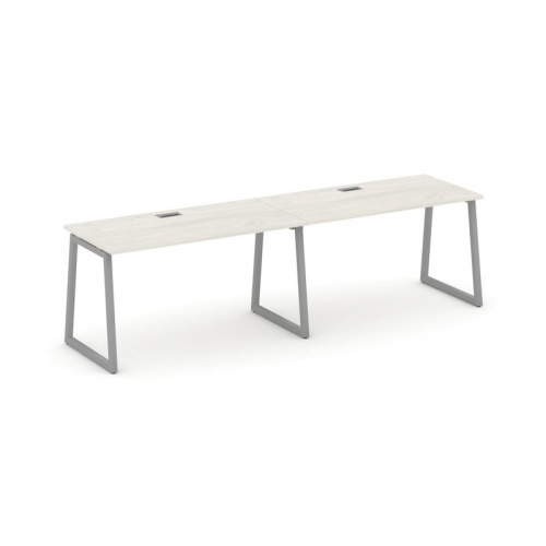 Style Project Рабочая станция 1 сторон. SN-4T1.ORS-004 Акация Лорка/Металл Антрацит/Заглушка Пластик фото 17