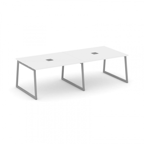 Style Project Стол переговорный SN-4T1.SPRG-042 Акация Лорка/Металл Антрацит/Заглушка Металл Антраци фото 16