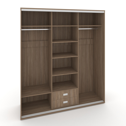 Корпус 3-х секционного шкафа высокого L=2669мм Maris SH.K3-8.1 K1 фото 5