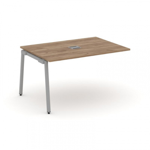 Style Project Проходной наб. элем. перег. стола SN-4A.NSPRG-004 Антрацит/Металл Белый 1580*980*750 фото 15