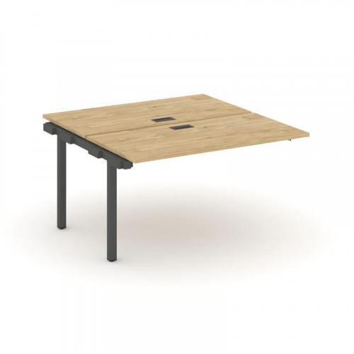 Style Project Проходной наб. элем. SN-5P.DNRS-003 Дуб Табак/Металл Антрацит 1380*1232*750 фото 9