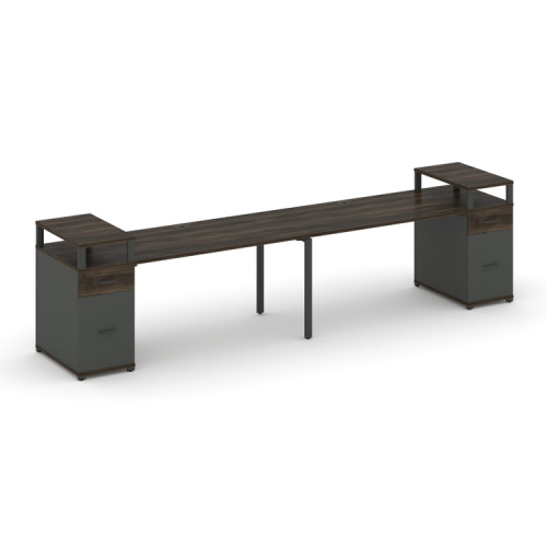 Бенч-система на 2 места с 2 опорными тумбами Concept CN.ORS-432 фото 3