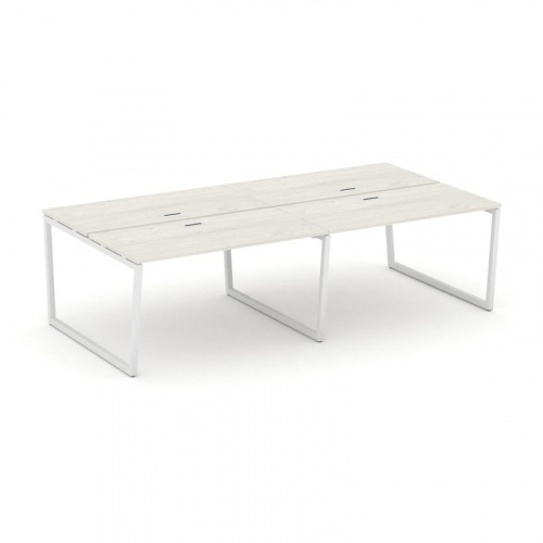 Style Project Рабочая станция 2-х сторон. SN-4T2.DRS-043 Акация Лорка/Металл Антрацит/Заглушка Пласт фото 12