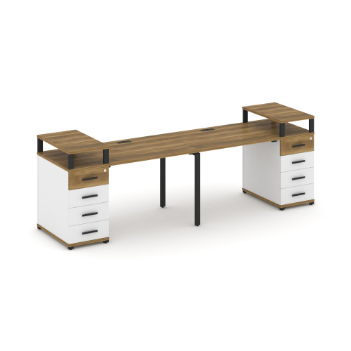 Бенч-система на 2 места с 2 опорными тумбами Concept CN.ORS-425 фото 7