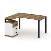 Стол эргономичный с опорной тумбой Concept CN.SA-305(L)