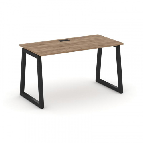 Style Project Стол письменный SN-5T1.SP-004 Акация Лорка/Металл Антрацит/Заглушка Пластик Черный 158 фото 8