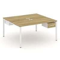 Бенч-система на 2 места с подвесными тумбами Concept CN.DRS-112