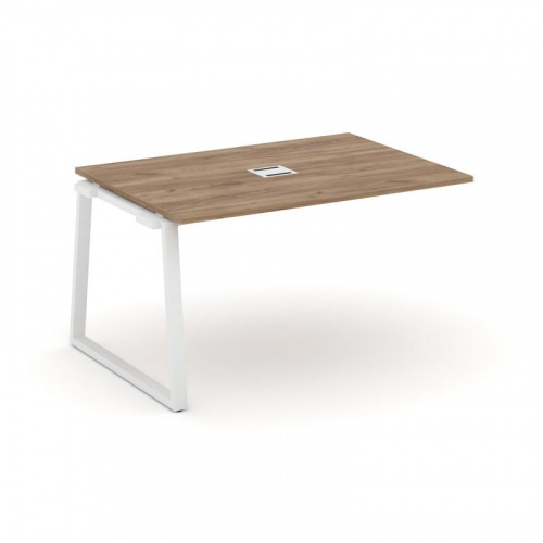 Style Project Проходной наб. элем. перег. стола SN-6T1.NSPRG-001 Акация Лорка/Металл Антрацит/Заглуш фото 11