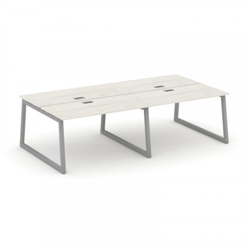 Style Project Рабочая станция 2-х сторон. SN-5T1.DRS-052 Акация Лорка/Металл Антрацит/Заглушка Пласт фото 11