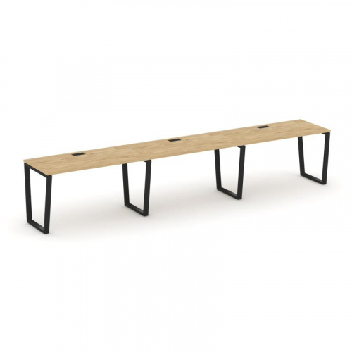 Style Project Рабочая станция 1 сторон. SN-6T2.ORS-031 Акация Лорка/Металл Антрацит/Заглушка Пластик Style Project Рабочая станция 1 сторон. SN-6T2.ORS-031 Акация Лорка/Металл Антрацит/Заглушка Пластик