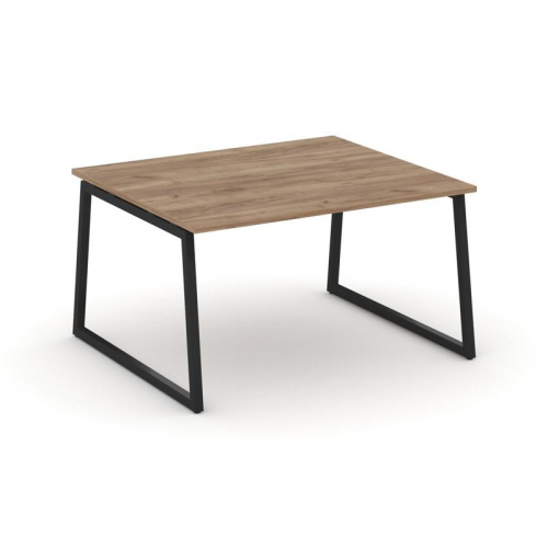 Style Project Стол переговорный SN-4T1.SPRG-032.3 Акация Лорка/Металл Антрацит 1180*1180*750 фото 5