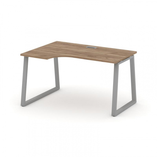 Style Project Стол рабочий эргоном. SN-6T1.SPA-022(L) Акация Лорка/Металл Антрацит/Заглушка Пластик фото 10