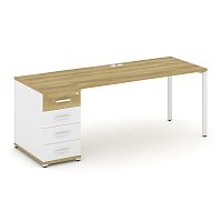 Стол офисный с опорной тумбой Concept CN.SP-404