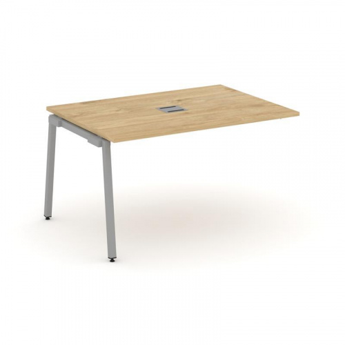 Style Project Проходной наб. элем. перег. стола SN-4A.NSPRG-004 Антрацит/Металл Белый 1580*980*750 фото 16