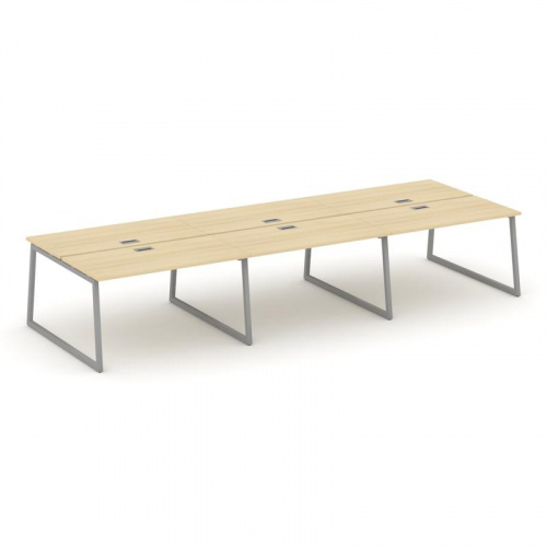 Style Project Рабочая станция 2-х сторон. SN-4T1.DRS-072 Акация Лорка/Металл Антрацит/Заглушка Пласт фото 26