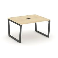 Style Project Стол переговорный SN-5T2.SPRG-033 Акация Лорка/Металл Антрацит/Заглушка Металл Антраци