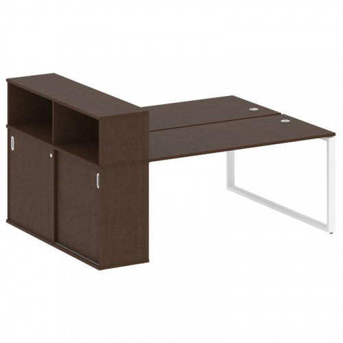 Бенч-система с шкафом-купе на О-обр. м/к Metal System БО.РС-СШК-2.4 фото 4