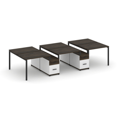 Бенч-система на 6 мест с 2 опорными тумбами Concept CN.DRS-337 фото 9