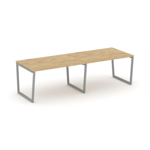 Style Project Стол переговорный SN-4T2.SPRG-011.3 Акация Лорка/Металл Антрацит 1960*980*750 фото 2