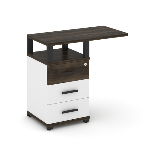 Тумба приставная с 3 ящиками Concept CN.TUS-002 W фото 9