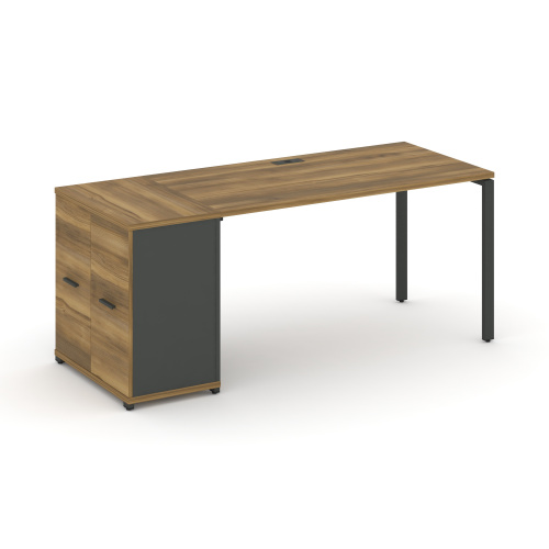 Стол офисный с опорным распашным шкафом Concept CN.SP-218