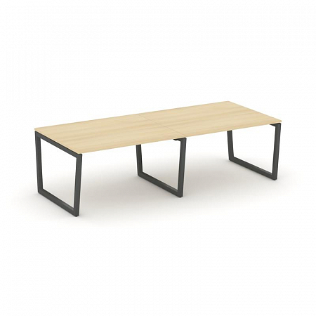 Style Project Стол переговорный SN-5T2.SPRG-043.3 Акация Лорка/Металл Антрацит 2760*1180*750