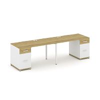 Бенч-система на 2 места с 2 опорными тумбами Concept CN.ORS-413