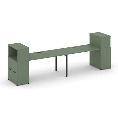 Бенч-система с опорными распашными шкафами Concept CN.ORS-228