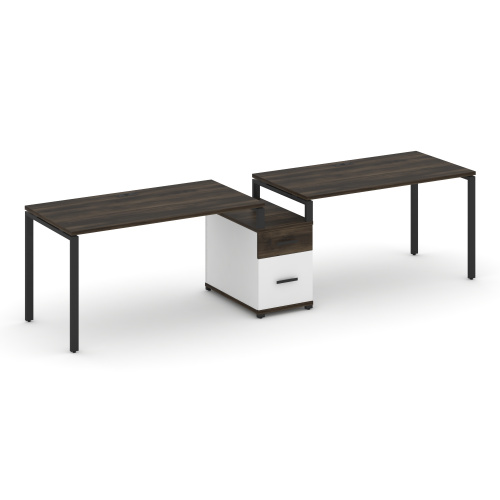 Бенч-система на 2 места с 1 опорной тумбой Concept CN.ORS-307 фото 11