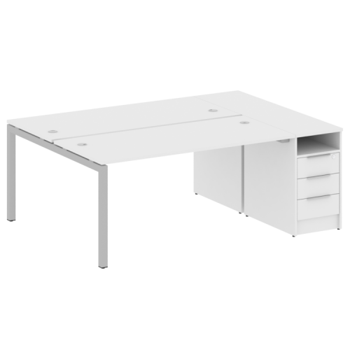 Бенч-система с тумбой на П-обр. м/к Metal System Quattro 50БП.РС-СТП-2.4 фото 7